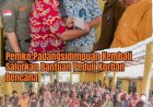 Peduli Korban Bencana, Pemko Padangsidimpuan Salurkan Bantuan kepada 1.133 KK. Padangsidimpuan