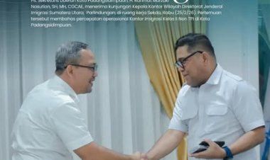 Pemko Padangsidimpuan Dukung Penuh Kehadiran Kantor Imigrasi Kelas II Non TPI