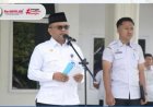 PEMKO PADANGSIDIMPUAN GELAR APEL GABUNGAN, WALI KOTA TEKANKAN DISIPLIN DAN PELAYANAN PUBLIK
