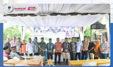 Peletakan Batu Pertama BSPS di Batang Bahal, Bukti Komitmen Pemko Padangsidimpuan Tingkatkan Kesejahteraan Warg