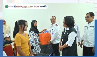 Pemko Padangsidimpuan Salurkan Bantuan Atensi Klaster Anak dari Kemensos RI