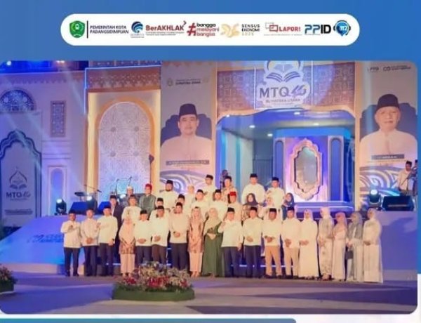 Wali Kota Padangsidimpuan Hadiri Pembukaan MTQ ke-40 Sumut, Berikan Dukungan Penuh kepada Kafilah Kota Padangsidimpuan