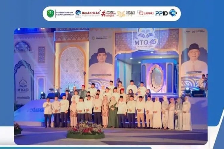 Wali Kota Padangsidimpuan Hadiri Pembukaan MTQ ke-40 Sumut, Berikan Dukungan Penuh kepada Kafilah Kota Padangsidimpuan