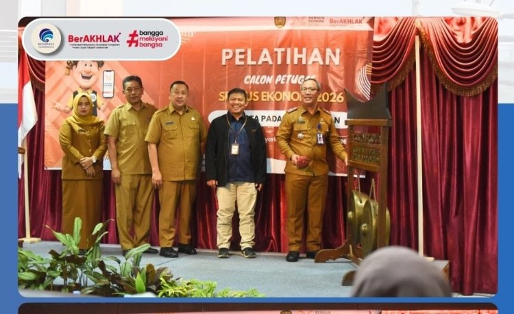 Pembukaan Pelatihan Calon Petugas Sensus Ekonomi 2026