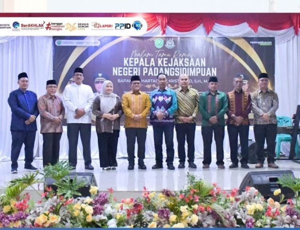 Pererat Sinergi, Pemko Padangsidimpuan Gelar Temu Ramah Sambut Kajari Baru