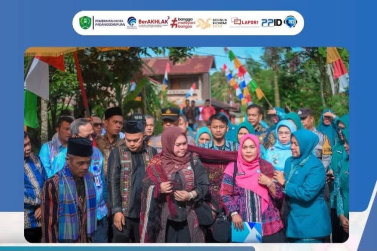 Sekda Padangsidimpuan Sambut Tim Monitoring PKK Sumut, Optimistis Desa Huta Padang Raih Prestasi Terbaik. 