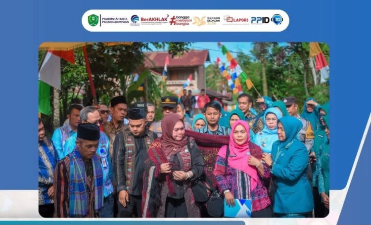 Sekda Padangsidimpuan Sambut Tim Monitoring PKK Sumut, Optimistis Desa Huta Padang Raih Prestasi Terbaik. 