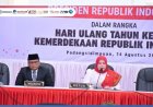 DPRD Kota Padangsidimpuan Ikuti Rapat Paripurna Mendengarkan Pidato Kenegaraan Presiden RI