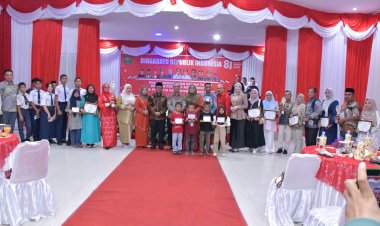 Malam Ramah Tamah HUT ke-81 RI, Wali Kota Apresiasi Perintis Kemerdekaan dan Paskibraka 