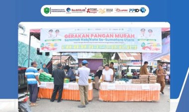 GPM Serentak Digelar Se-Sumut, Pemko Padangsidimpuan Pastikan Pangan Terjangkau dan Pasokan Tersedia     