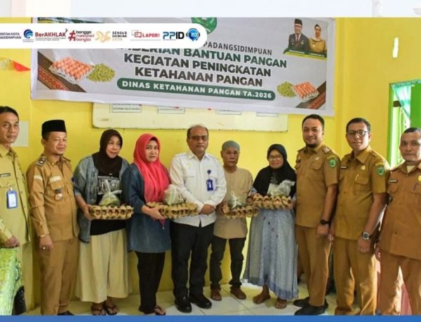 Pemko Padangsidimpuan Salurkan Bantuan Kacang Hijau dan Telur bagi Terdampak Banjir dan Longsor