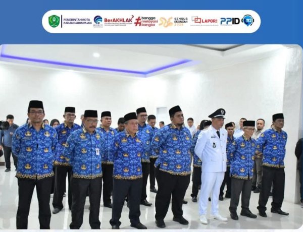 Wali Kota Padangsidimpuan Lantik Sejumlah Pejabat, Tekankan Profesionalisme dan Orientasi Pelayanan