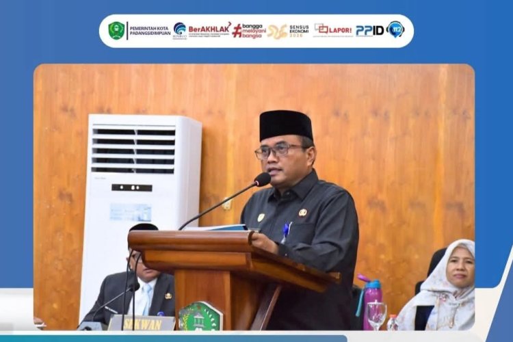 Wali Kota Padangsidimpuan Sampaikan Jawaban atas Pandangan Umum Fraksi-Fraksi DPRD terhadap Empat Ranperda Tahun 2026