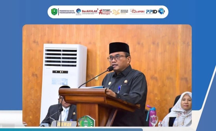 Wali Kota Padangsidimpuan Sampaikan Jawaban atas Pandangan Umum Fraksi-Fraksi DPRD terhadap Empat Ranperda Tahun 2026