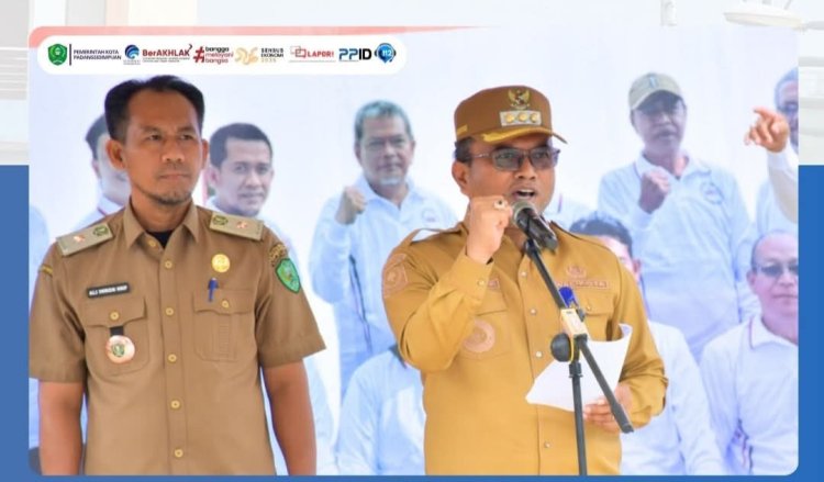 Wali Kota Buka Turnamen Bola Voli Piala Wali Kota Padangsidimpuan Tingkat Pelajar Tahun 2026