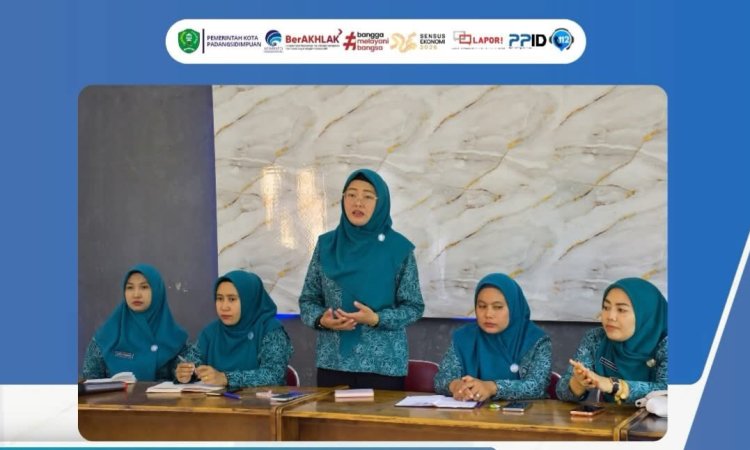 Ketua Bidang I TP PKK Padangsidimpuan Dorong Kesiapan Desa Pudun Jae Hadapi Evaluasi Kategori Pola Asuh Anak dan Remaja