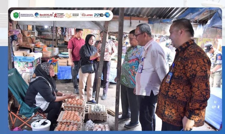 Pemerintah Kota Padangsidimpuan Perkuat Pengendalian Inflasi melalui Sidak Pasar