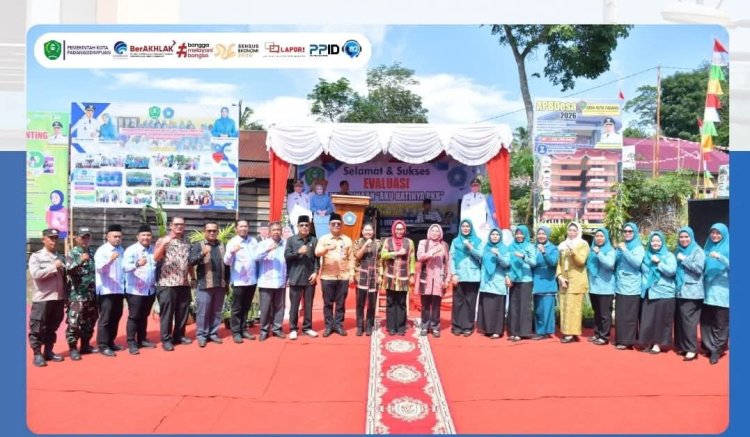 Evaluasi Aku Hatinya PKK Desa Huta Padang Tunjukkan Inovasi Pemanfaatan Pekarangan 