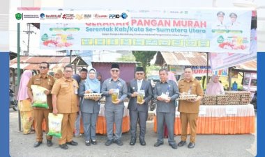 Wali Kota Letnan: Gerakan Pangan Murah Ini Akan Dilakukan Secara Berkala Untuk Bantu Ekonomi Masyarakat.