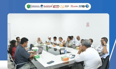 Pemko Padangsidimpuan Koordinasi Dengan PMK Untuk Monitoring dan Evaluasi Rehabilitasi Serta Rekonstruksi Pascabencana 