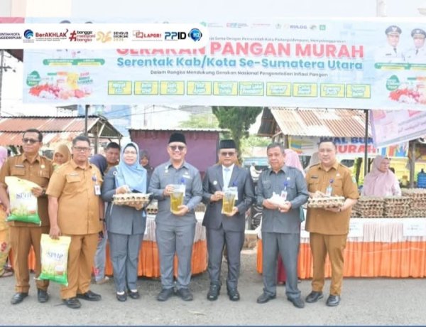 Wali Kota Letnan: Gerakan Pangan Murah Ini Akan Dilakukan Secara Berkala Untuk Bantu Ekonomi Masyarakat.