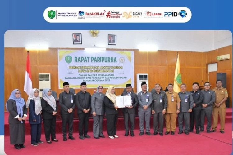 Pemko Sampaikan Rancangan Perubahan KUA-PPAS 2026 untuk Penyesuaian Program dan Kebijakan Daerah