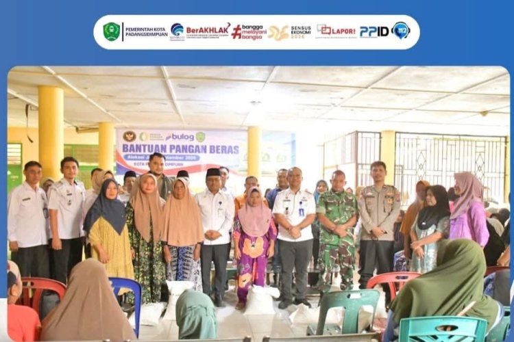 Pemko Pastikan Bantuan Pangan Beras Tepat Sasaran dan Mudah Diakses Masyarakat