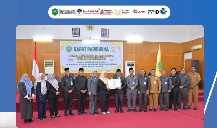 Pemko Sampaikan Rancangan Perubahan KUA-PPAS 2026 untuk Penyesuaian Program dan Kebijakan Daerah