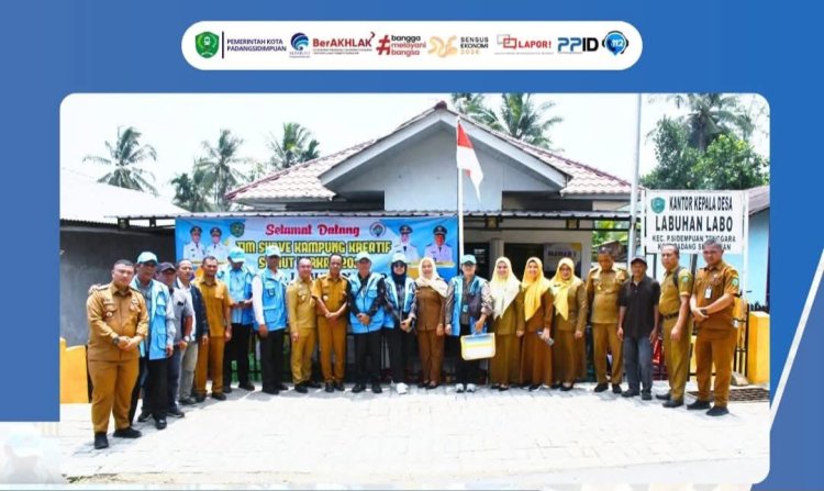 Wali Kota Padangsidimpuan Tampilkan Potensi Desa dalam Verifikasi Kampung Kreatif Sumut Berkah