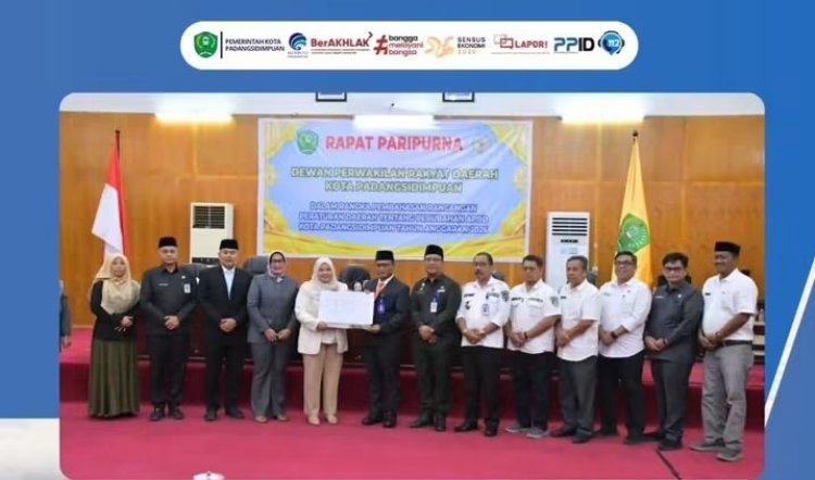 Ranperda Perubahan APBD 2026 Disetujui, Wali Kota Apresiasi Kolaborasi DPRD dan Eksekutif 