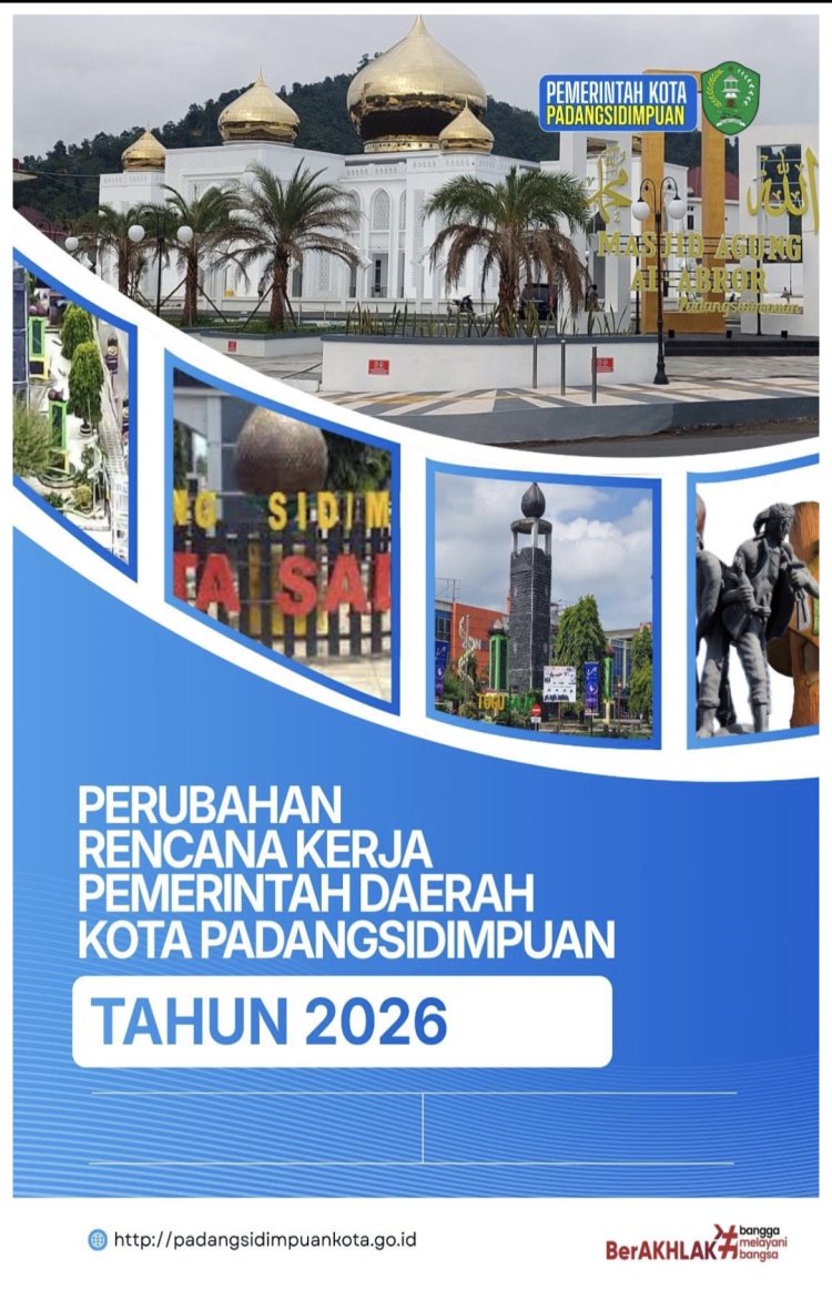 Perubahan RKPD Kota Padangsidimpuan Tahun 2026