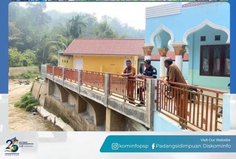 Pemko Padangsidimpuan Survei Lokasi Sensor Sistem Deteksi Dini Banjir
