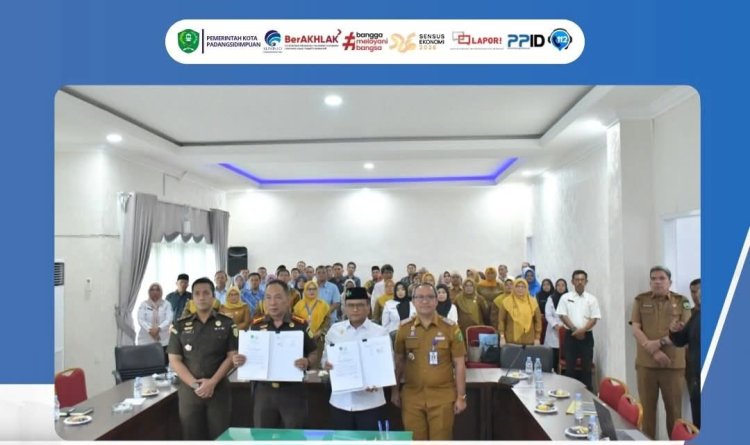 Pemko dan Kejari Padangsidimpuan Teken MoU Sinergi Pencegahan Penyimpangan Pendidikan Lewat Program Jaksa Sahabat Pendidik