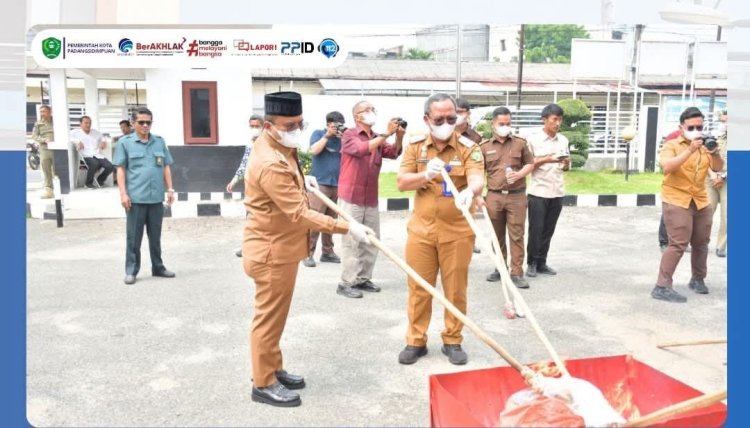 Kejari Padangsidimpuan Musnahkan Barang Bukti 68 Perkara, Wali Kota Tekankan Sinergi Penegakan Hukum